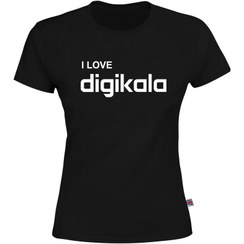 تصویر تی شرت آستین کوتاه زنانه نوین نقش طرح Digikala کد AL5 