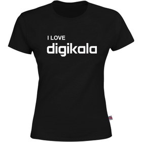 تصویر تی شرت آستین کوتاه زنانه نوین نقش طرح Digikala کد AL5 