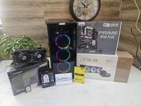 تصویر کامپیوتر حرفه ای مخصوص گیم نسل 14 با پردازنده i7 14700K 