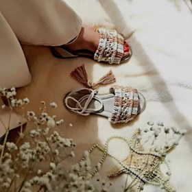 تصویر صندل مکرومه کد 2235 