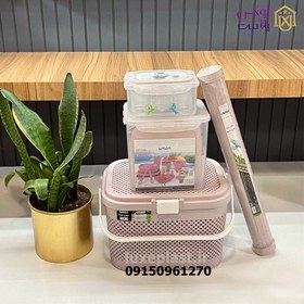 تصویر سبد پیک نیک لیمون پک مسافرتی کامل 