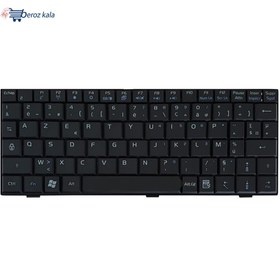 تصویر کیبرد لپ تاپ ایسوس Eee PC 700 مشکی ا Keyboard Laptop Asus Eee PC 700 Black Keyboard Laptop Asus Eee PC 700 Black