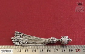 تصویر کرکوش نقره فاخر کد 28989 