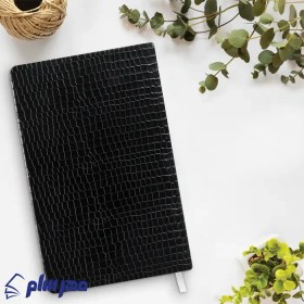 تصویر سررسید اروپایی 1405 کروکودیلی مشکی 