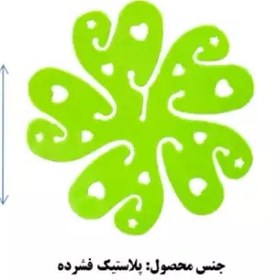 تصویر استند بادکنک دیواری مدل طرح گل بسته 10 عددی 