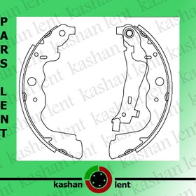 تصویر لنت ترمز عقب ال 90 وانت پارس لنت 