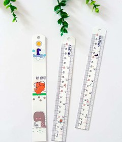 تصویر خط کش فلزی فانتزی 