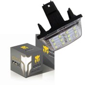 تصویر چراغ پلاک پژو 206 کد 4000330 