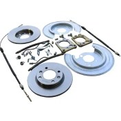 تصویر پک کامل قطعات تبدیل اکسل کاسه ای به دیسکی ELX (بدون کالیپر) اسیا اصل 