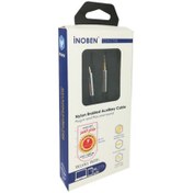 تصویر کابل inoben AUX مدل nylon braided طول 1.2 متر Inoben AUX cable model nylon braided length 1.2 meters