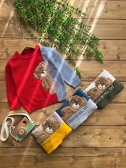 تصویر بلوز بافت خرس هانی 