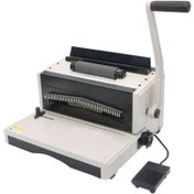 تصویر دستگاه صحافی مارپیچ مدل 8808 AX Spiral binding machine model 8808 AX