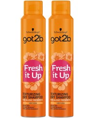 تصویر شامپو خشک بافت Got2b Fresh It Up 200 میلی لیتر X2 مردانه | شوارتسکوف Schwarzkopf 73325310633889 