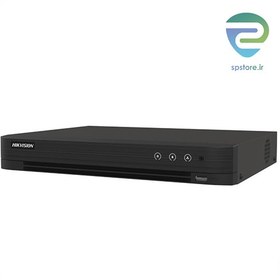 تصویر دستگاه ضبط کننده 4 کانال DVR هایک ویژن مدل iDS-7204HUHI-M1/S HIKVISION iDS-7204HUHI-M1/S 4CH 5MP 1U H.265 AcuSense DVR