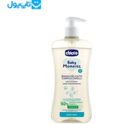 تصویر شامپو سر و بدن کودک چیکو مدل bagno حجم 500 میلی لیتر 
