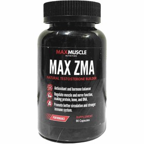 تصویر کپسول مکس زد ام ای مکس ماسل Max Muscle Max ZMA 