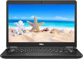 تصویر لپ تاپ Dell Latitude 5490 Fhd Notebook PC، پردازنده Intel Core I5 ​​8350U، 16 گیگابایت رم، 512 گیگابایت Ssd، وب کم، Wifi و بلوتوث، USB، HDMI، نوع C، صفحه کلید با نور پس زمینه، ویندوز 10 (تجدید شده) 