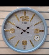 تصویر ساعت دیواری آنجل شماره آبکاری - طوسی 