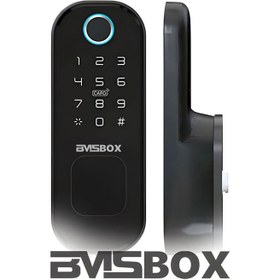 تصویر قفل هوشمند دیجیتال اثر انگشتی برند BMSBOX مدل SLV101 