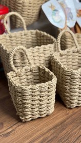 تصویر سبد رافیا/حصیری 