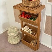 تصویر جا سیب‌زمینی و پیاز آقای نجار دو طبقه 