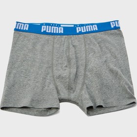 تصویر باکسر پایه پسرانه پومای ۲ عددی برند puma PUMA BOYS BASIC BOXER 2P