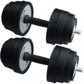 تصویر دمبل 10 کیلوگرمی الماس مدل D1 بسته 2 عددی ا Almas D1 10Kg Dumbbell Pack Of 2 Almas D1 10Kg Dumbbell Pack Of 2