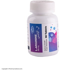 تصویر قرص 90 عددی ال آرژنین 500 کارن 