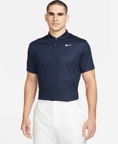 تصویر پلوشرت تنیس مردانه نایک Nike Court Dri-FIT- سرمه ای NikeCourt Dri-FIT Men's Polo-Navy Blue
