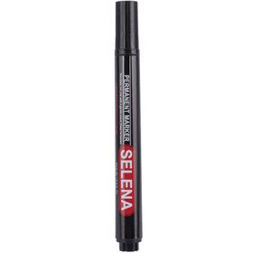 تصویر ماژیک معمولی سلنا نوک گرد Selena SP125 بسته 12 عددی SELENA SP125 PERMANENT MARKER