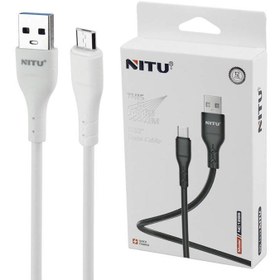 تصویر کابل تبدیل USB به micro USB نیتو مدل NC128W طول 1.2 متر 