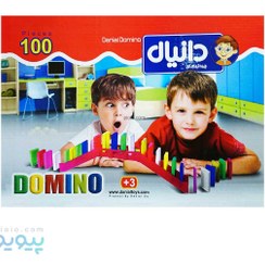 تصویر بازی فکری دومینو دانیال ۱۰۰ تکه 