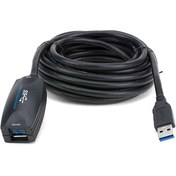تصویر کابل افزایش طول USB 3.0 بافو مدل BF-3003 طول 5 متر ا Bafo BF-3003 5M USB 3.0 Extension Cable Bafo BF-3003 5M USB 3.0 Extension Cable