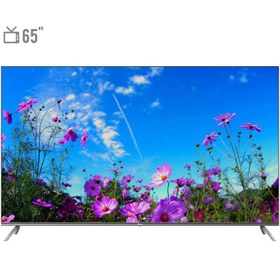 تصویر تلویزیون هوشمند 65 اینچ جی پلاس مدل GTV-65RU742N GPlus smart TV 65 inch model GTV-65RU742N