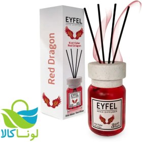 تصویر اسانس خوشبوکننده ایفل مدل اژدهای قرمز (red dragon) حجم 120 میلی لیتر Eiffel air freshener, red dragon model