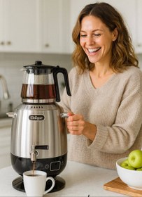 تصویر چایساز سماوری یونیک 