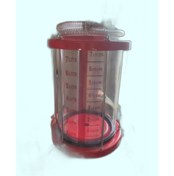 تصویر شیشه ساکشن روغن موتور بادی برقی شیشه فانوس - شیر وکیوم بادی 