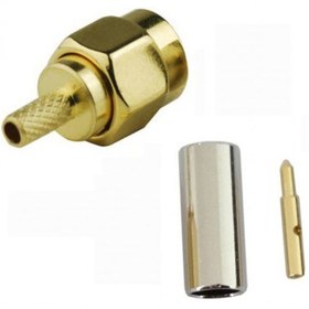 تصویر SMA Male RG316 crimp RF Connector 