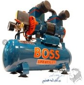 تصویر کمپرسور باد باس مدل A10 ظرفیت ۱۰ لیتر بدون روغن سایلنت مشخصات 