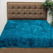 تصویر پتو گلبافت دو نفره 