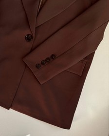 تصویر بلیزر کت لیورا رنگ موکا Liora Blazer Coat | Mocha