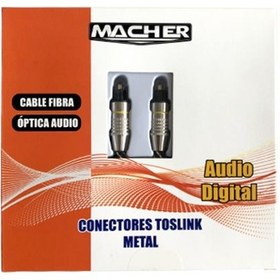 تصویر کابل اپتیکال (نوری) مچر طول 1.5 متر مدل MACHER MR-145 Macher MR-145 1.5m Optical Cable