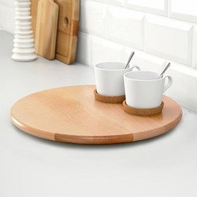 تصویر سینی چوبی ایکیا مدل SNUDDA IKEA SNUDDA TRAY