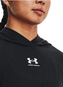 تصویر هودی اورسایز ریوال تری برند under armour Rival Terry Oversized Hoodie