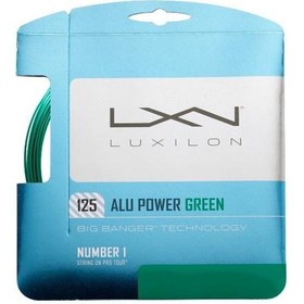 تصویر زه ست تنیس لوکسیلون ALU Power – Green 