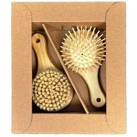 تصویر شانه برس چوبی ۲ تکه چیکو کپی chicco