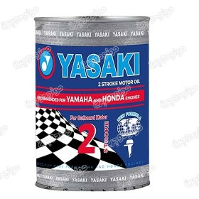 تصویر روغن موتور سیکلت یاساکی دوزمانه حجم 1لیتر Yasaki motorcycle oil