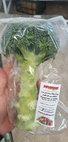 تصویر بروکلی ممتاز بسته بندی تازه نگهدار ۵۰۰+ گرمی میوه نت - 100 broccoli fresh packing miveenet +500gr