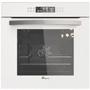 تصویر فر توکار بیمکث مدل MF0021 سفید دستگیره پهن Bimax MF-0021 Built-in Oven-White
