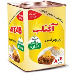 تصویر روغن نیمه جامدبدون پالم(امگا) 4 کیلویی آفتاب روغن نیمه جامدبدون پالم(امگا) 4 کیلویی آفتاب